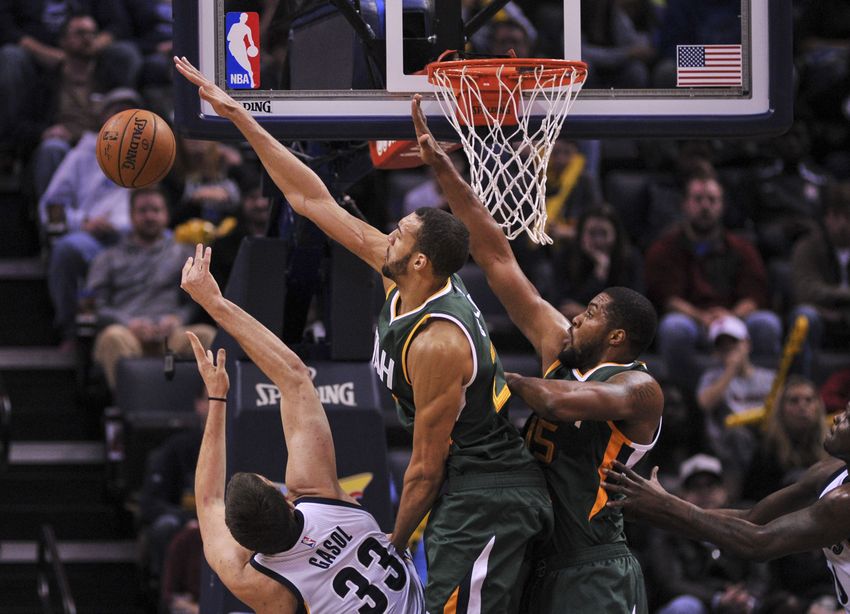 Image result for rudy gobert marc gasol