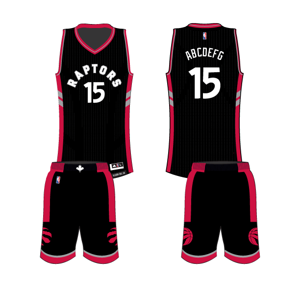 GOOD: Toronto Raptors Black Away Alternate