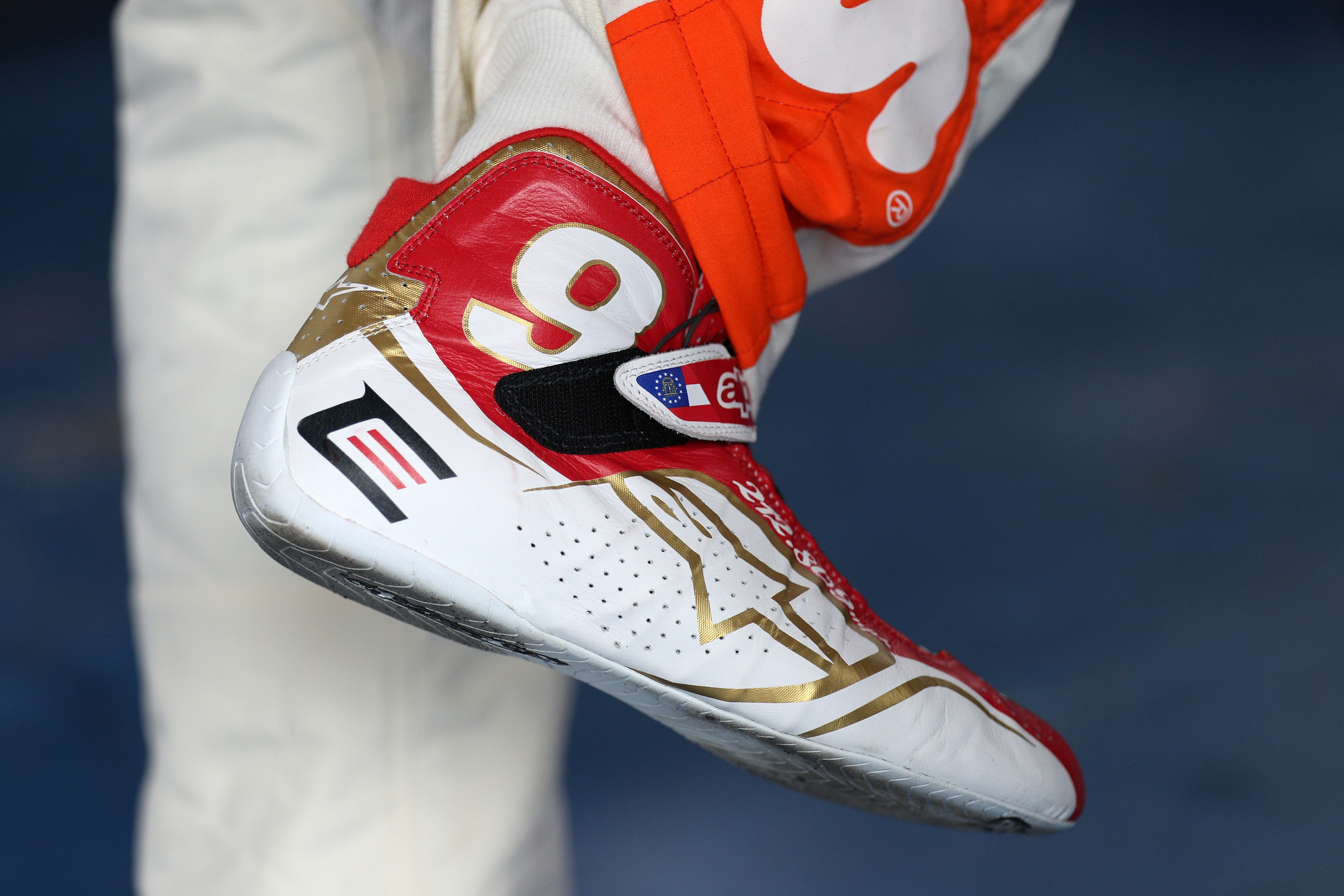 18-car accident sees AJ Allmendinger flip during NASCAR race at Talladega