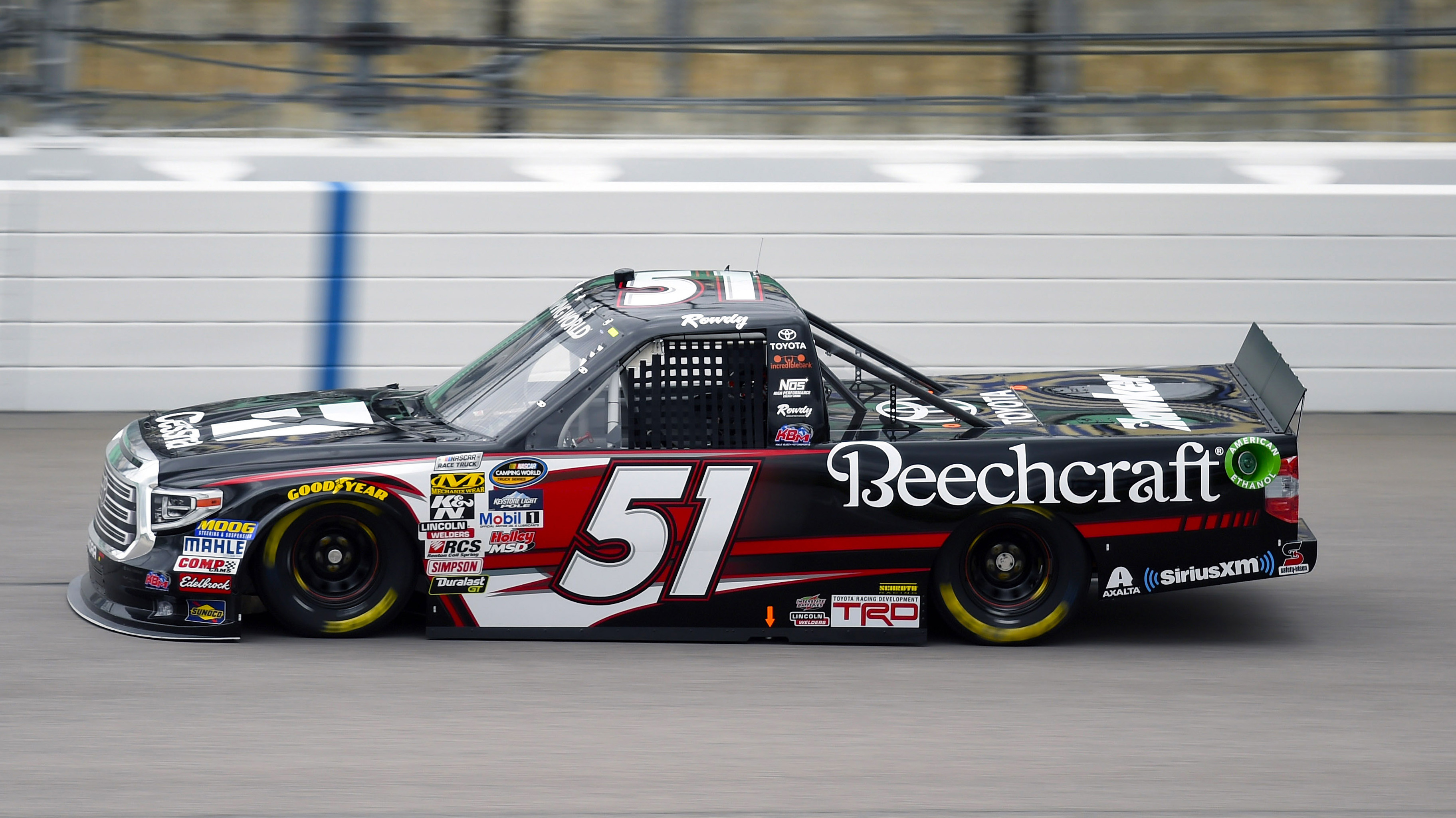 Kyle Busch 51 Beechcraft truck Pilots of America