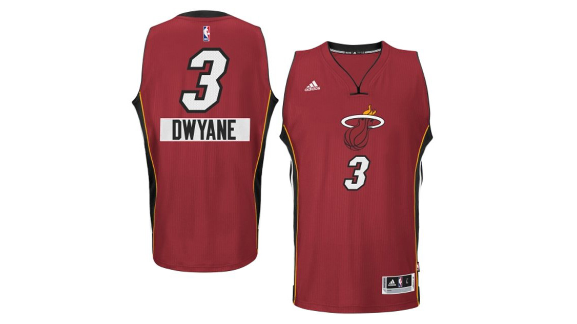 Miami Heat Christmas Day jerseys will feature first names on back FOX