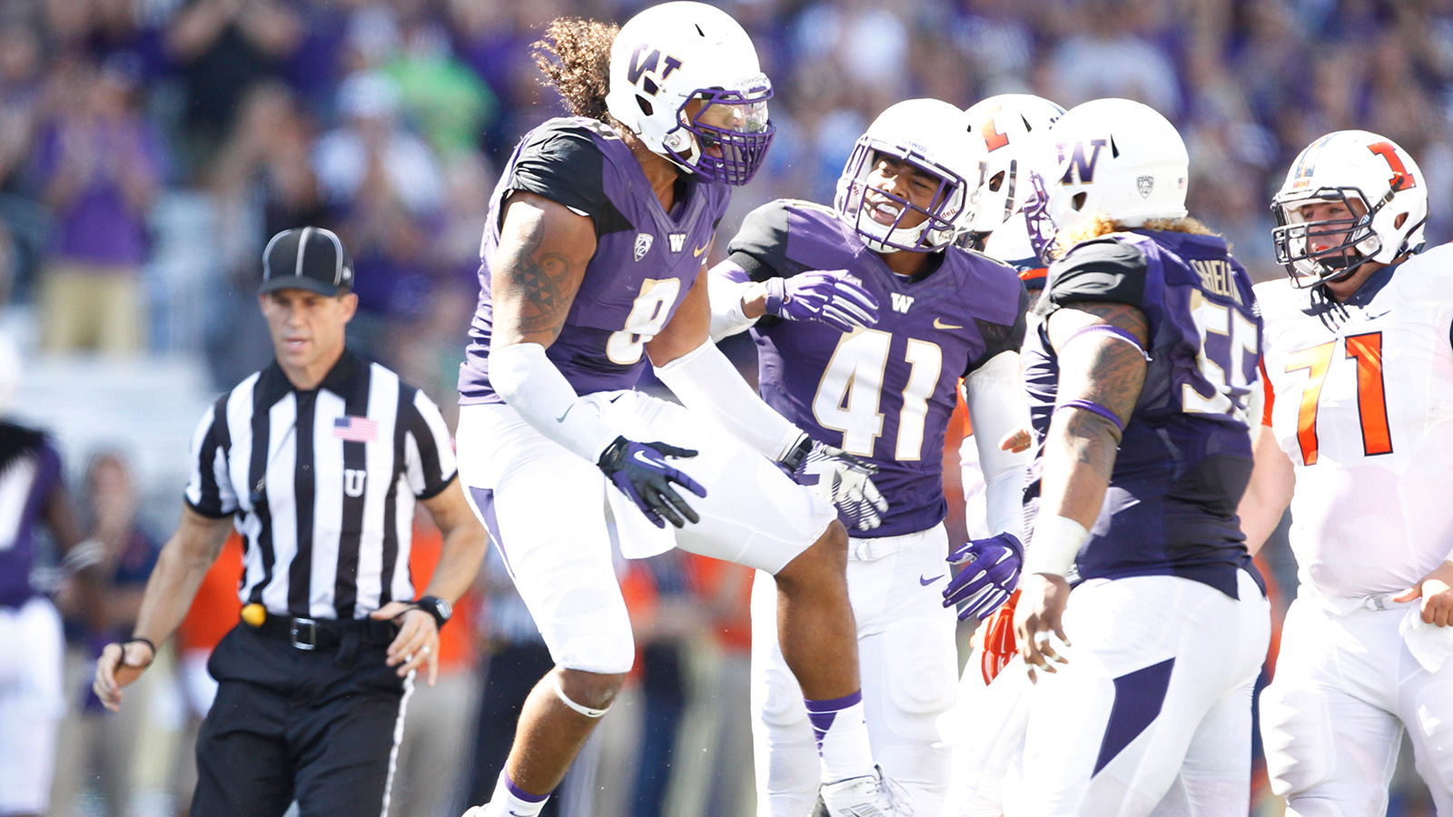 Butkus (Top LB): Hau'oli Kikaha, Washington