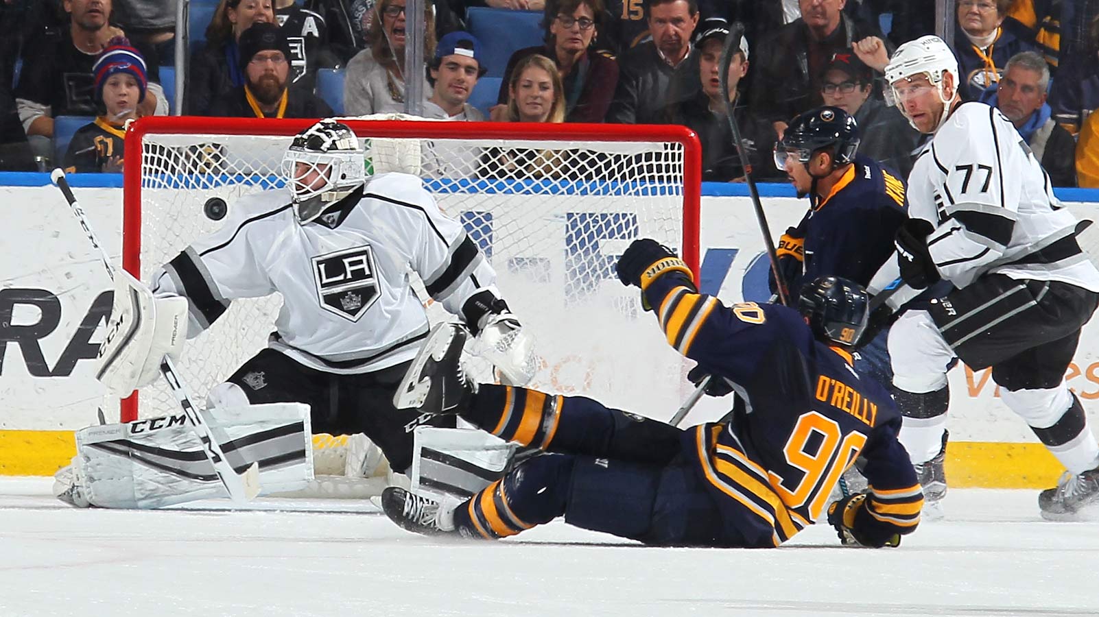 Sabres' O'Reilly nets OT winner while falling to the ice