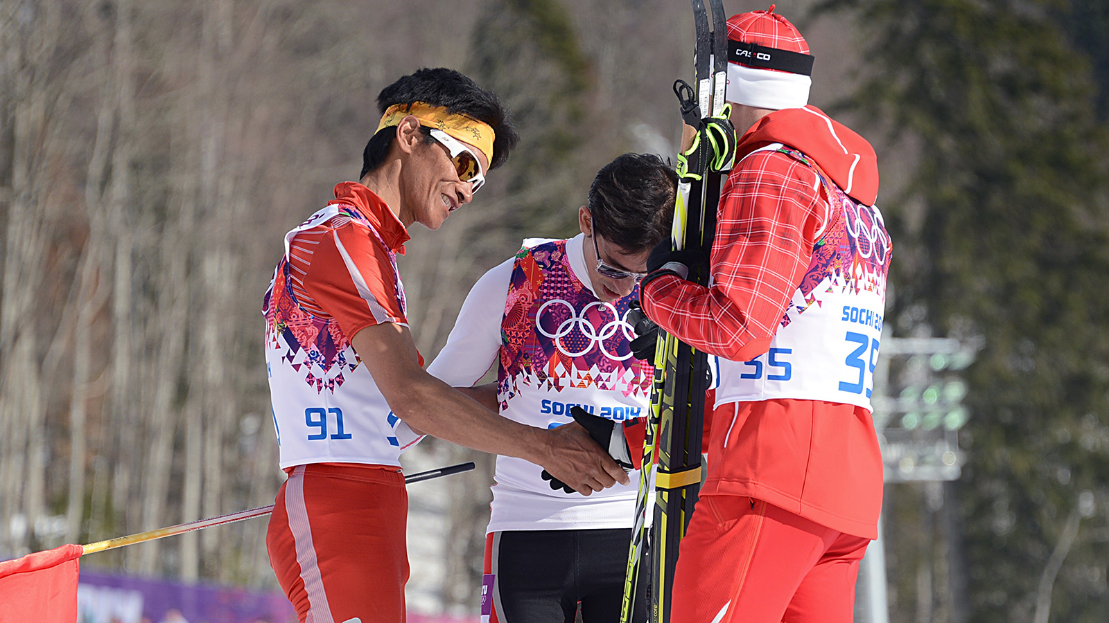 A show of Olympic spirit